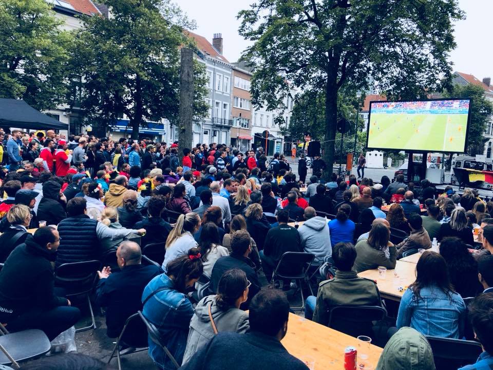 Coupe du monde - Place du Châteletain - Ixelles