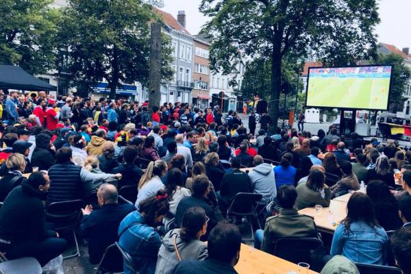 Coupe du monde - Place du Châteletain - Ixelles